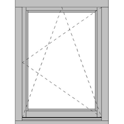 Draaikiepkozijn MERK 801 L1