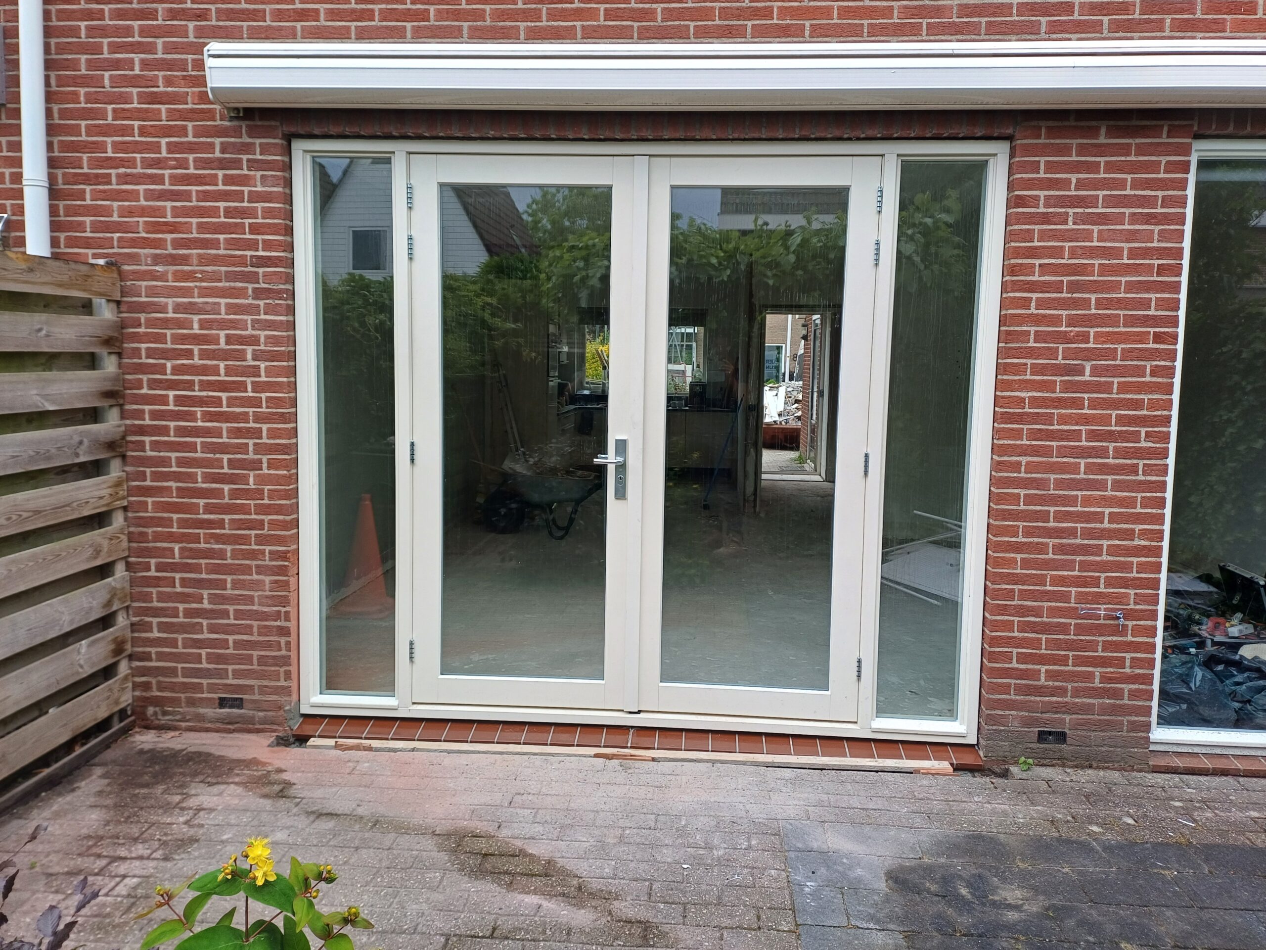 Nieuwe set tuindeuren