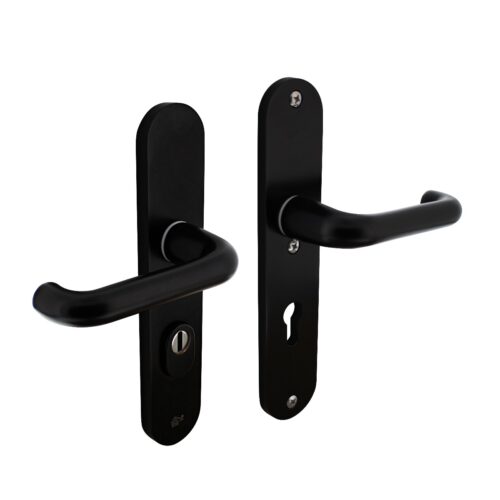 Intersteel veiligheidsbeslag skg*** Kruk/kruk PC72 met kerntrekbeveiliging aluminium zwart