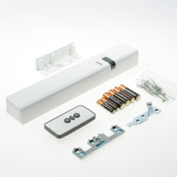Axa remote 2.0 met raamopener wit voor draairaam buitendraaiend links SKG** 2902-65-98