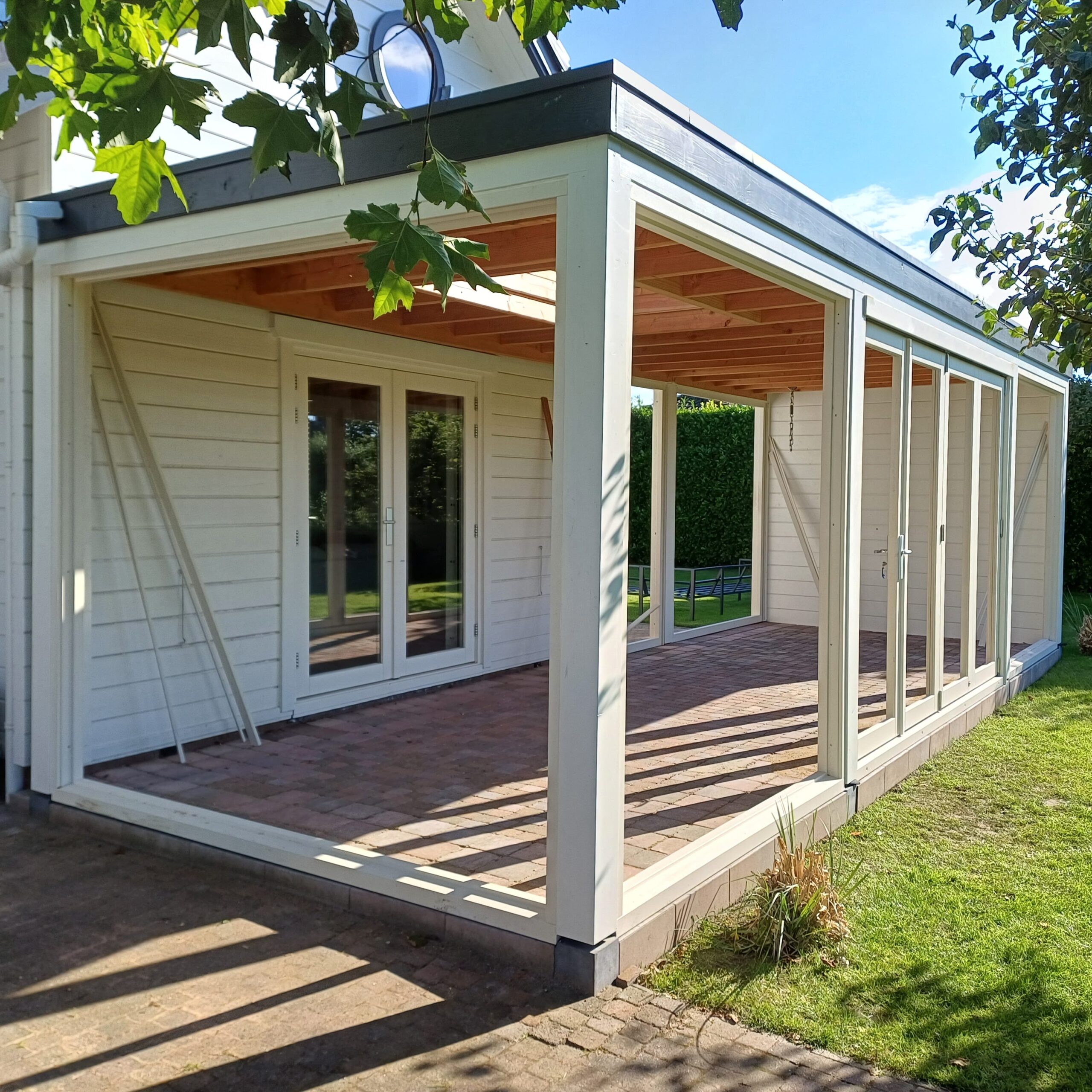 Tuinkamer met Vouwwand