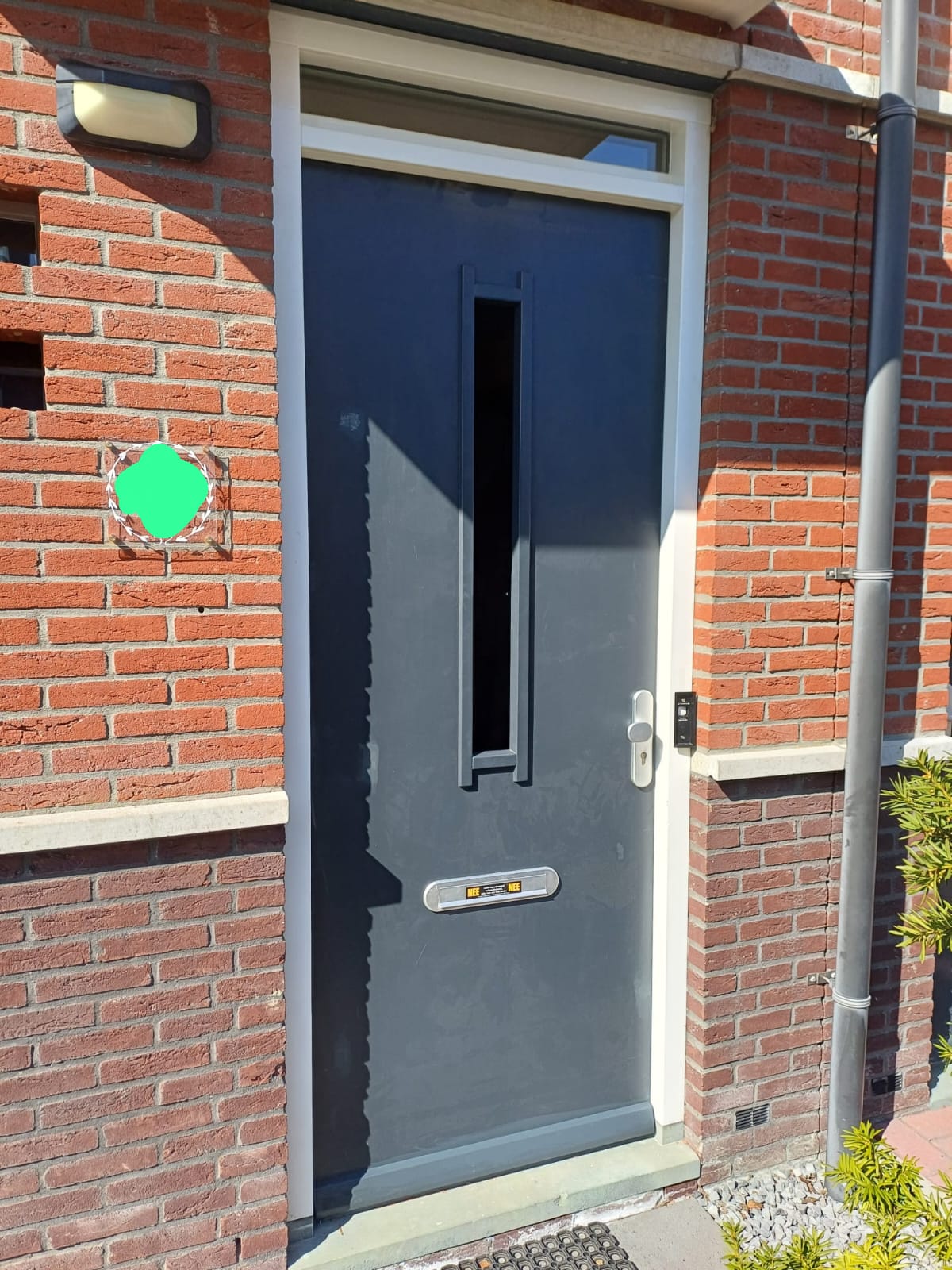 Maatwerk houten deur in bestaand kozijn