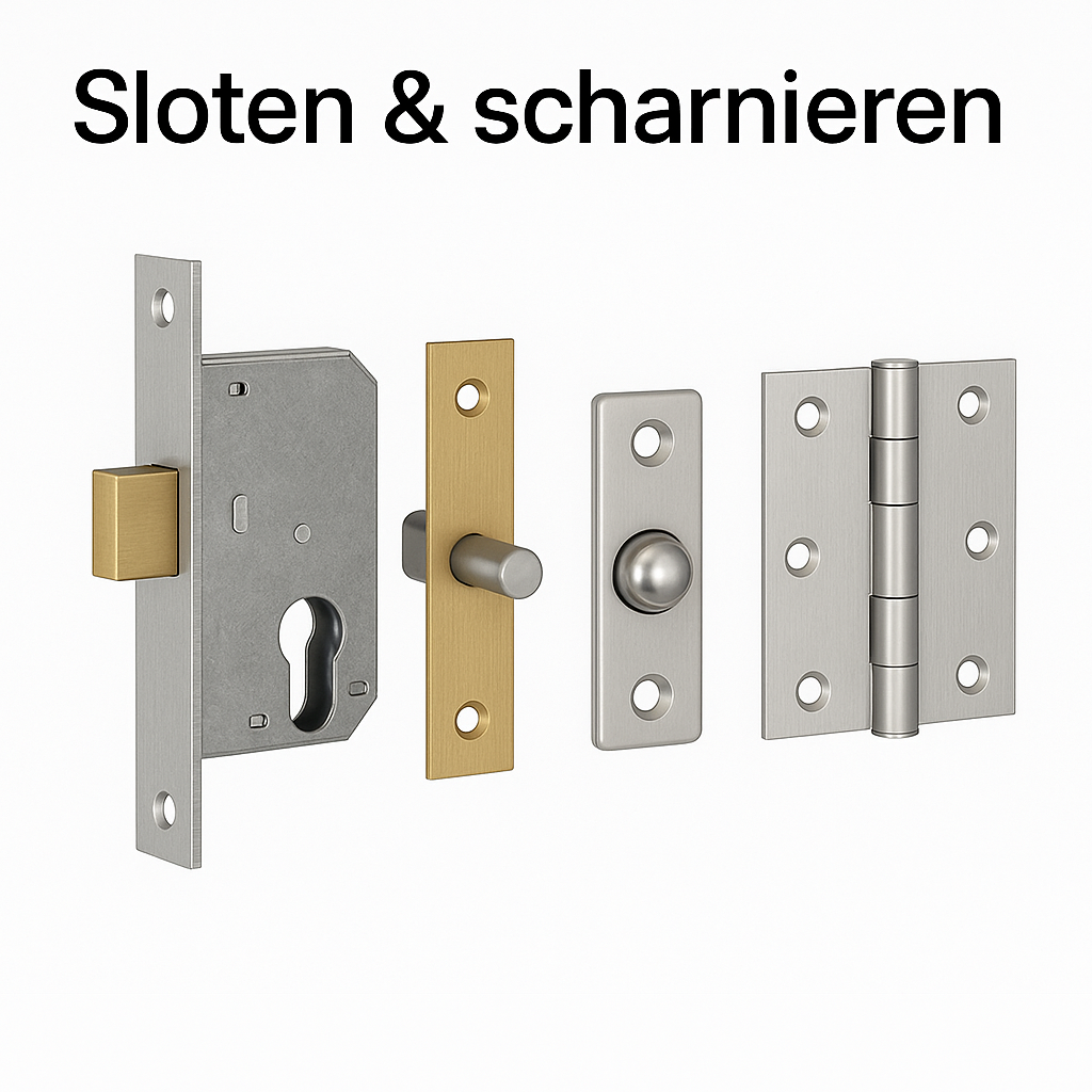 Sloten en scharnieren